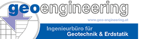 Logo geo engineering GmbH Ingenieurbüro für Geotechnik & Erdstatik