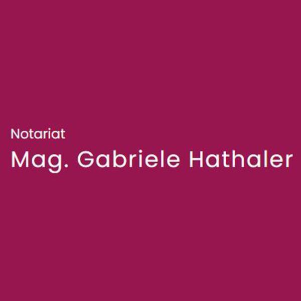 Logo Mag. Gabriele Hathaler Notariat