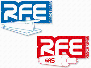 Logo RFE - Gase GmbH Schrott - Metalle - Gase