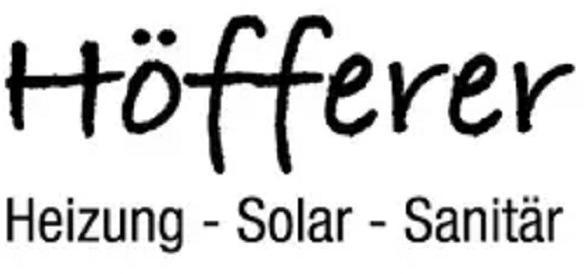Logo Heizung-Solar-Sanitär - Höfferer KG