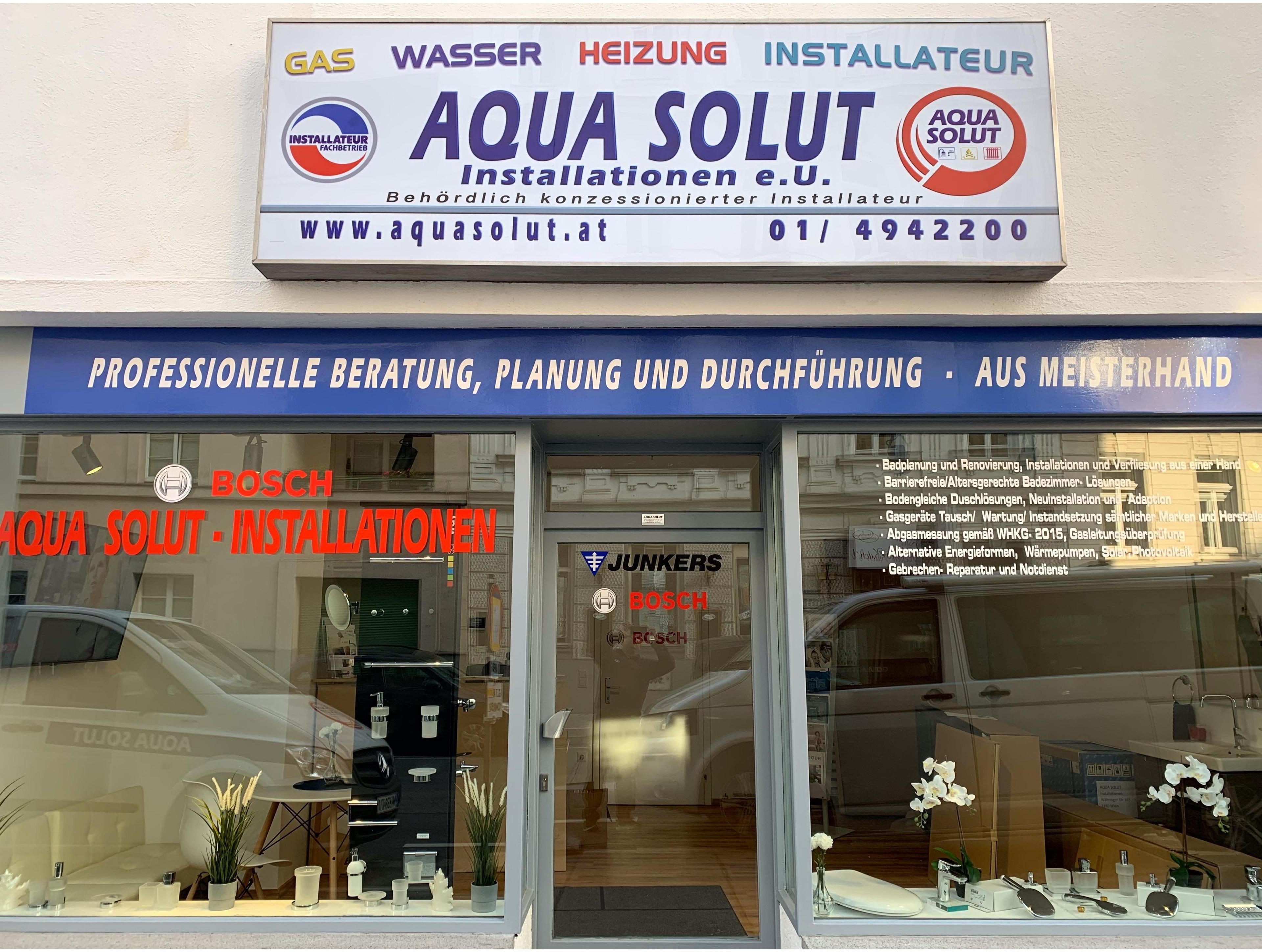 Logo AQUA Solut - Installationen e.U.