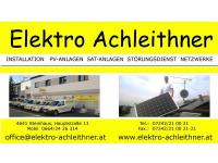 Achleithner Elektroinstallationen - Elektrohandel