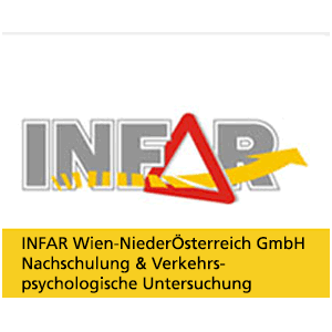 Logo INFAR Wien-NiederÖsterreich GmbH – Nachschulungen und Verkehrscoaching