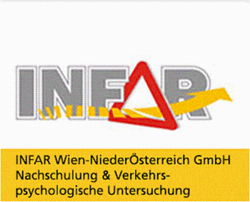 Logo INFAR Wien-NiederÖsterreich GmbH - Nachschulungen - Hauptbahnhof
