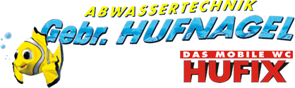 Logo Hufix KG Gebrüder Hufnagel mobile Toilettenanlagen