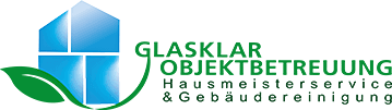 Logo Glasklar Objektbetreuung - Gebäudereinigung & Hausmeisterservice