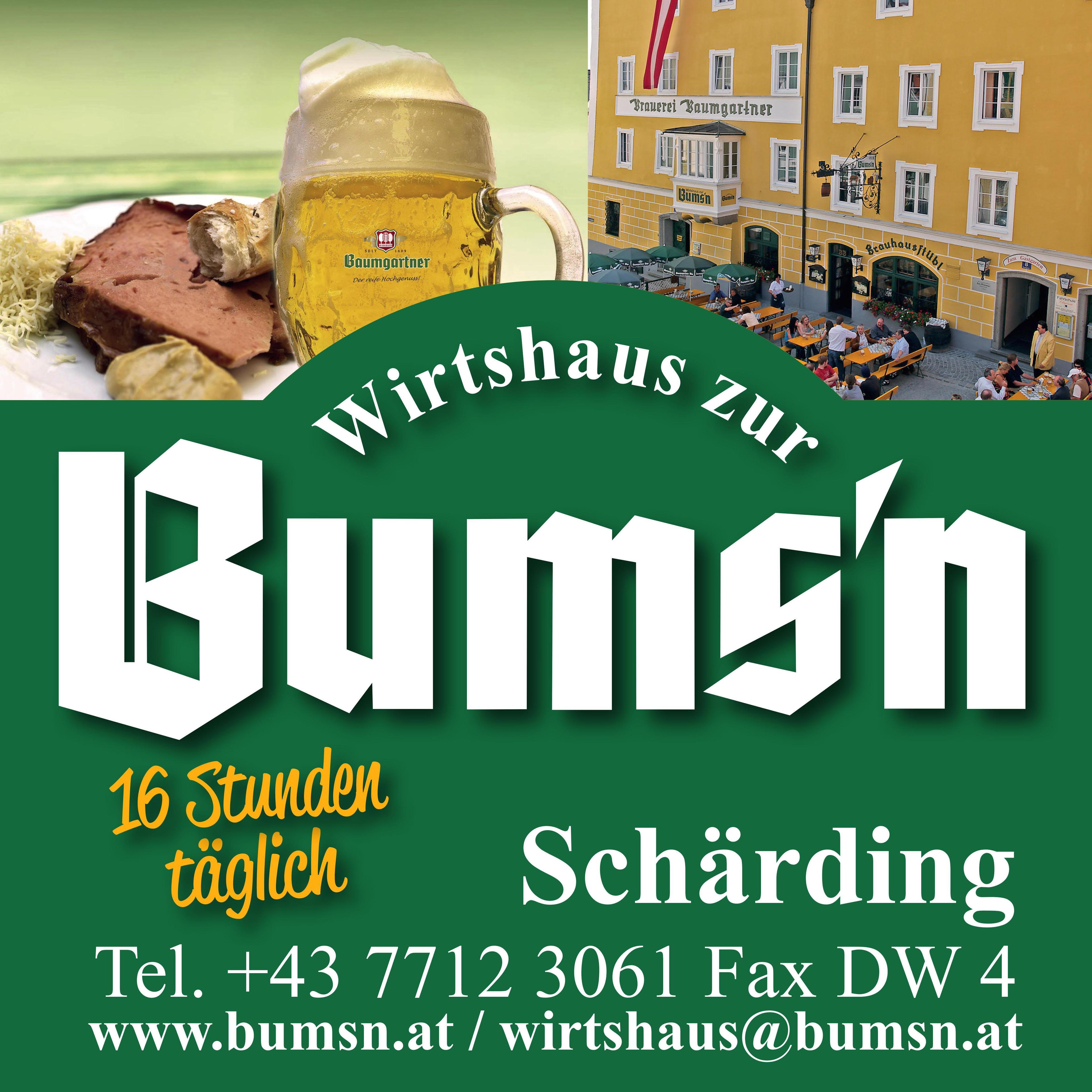 Logo Wirtshaus zur Bums'n - Unger "Bums'n" GmbH